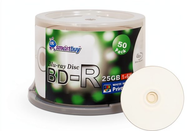 LYSBDiscs 50Pcs BD-R 25Min Capacity Taiwan Made-0
