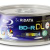 Ridata BD-R DL 6X 50GB White Inkjet Hub Printable-1