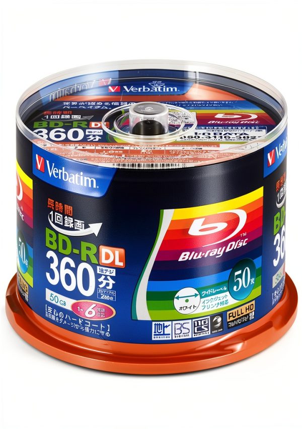 Verbatim BD-R DL 50GB Discs for Recording-0