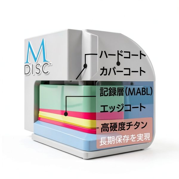 Verbatim M-DISC Long-Lasting BD-R 25GB 5 pieces-3