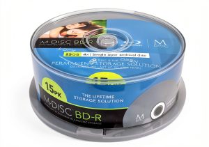 Millenniata 25GB Blu-ray Discs for Blu-ray Drives 4x Write-0