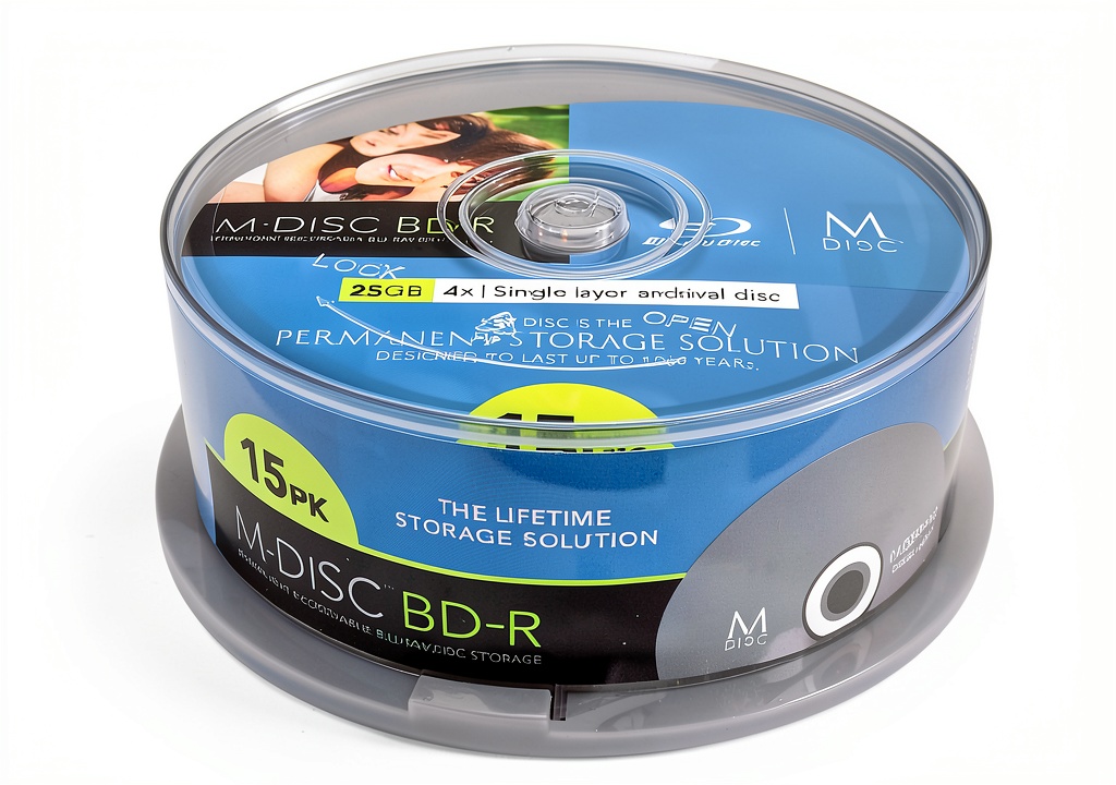 Millenniata 25GB Blu-ray discs
