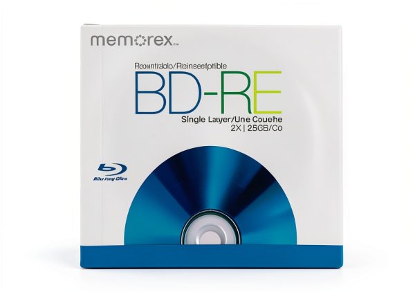 Memorex 2x BD-RE Blu-Ray Rewritable Media Disc-0