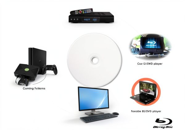Optical Quantum 50GB Blu-ray Discs for Recording and Storage-2