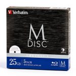 Verbatim M-DISC Long-Lasting BD-R 25GB 5 pieces-0