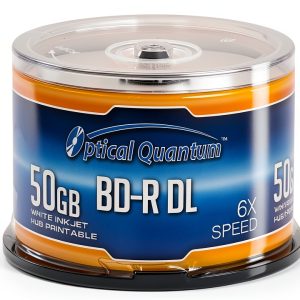 Optical Quantum 50GB Blu-ray Discs for Recording and Storage-0