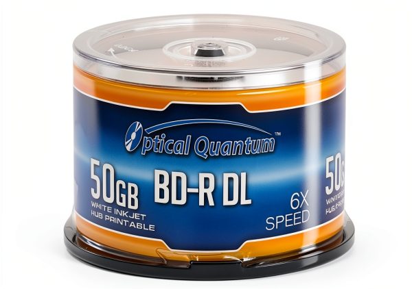Optical Quantum 50GB Blu-ray Discs for Recording and Storage-0