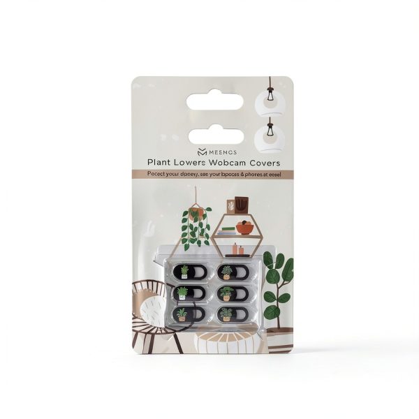 Small Indoor Plants Webcam Cover by MESMOS-3