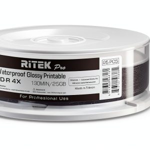 Ritek Pro BD-R Discs 25GB 4X 25 Pack-0