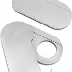 Webcam Privacy Cover CloudValley Silver Aluminum-0