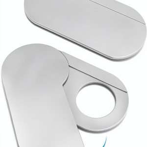Webcam Privacy Cover CloudValley Silver Aluminum-0