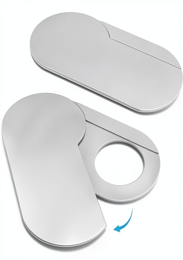 Webcam Privacy Cover CloudValley Silver Aluminum-0