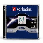 VERBATIM CORPORATION 100GB BDXL Blank BD-R Discs 4X Speed-0