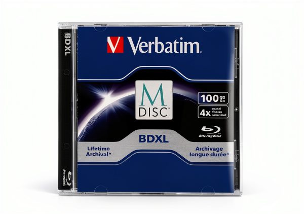 VERBATIM CORPORATION 100GB BDXL Blank BD-R Discs 4X Speed-0