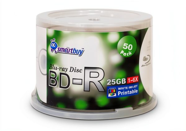 LYSBDiscs 50Pcs BD-R 25Min Capacity Taiwan Made-1