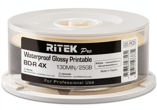 Ritek BD-R Disc 25GB Archival Professional 4X-1