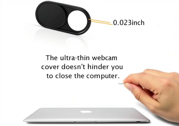 CloudValley W3 Webcam Cover for PC Laptop-7