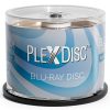 PlexDisc 50x 25GB Blu-ray Discs 6x Burn Speed-0