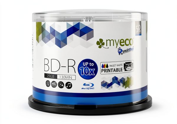 Smartbuy 10X BD-R Discs 50 Pack-0