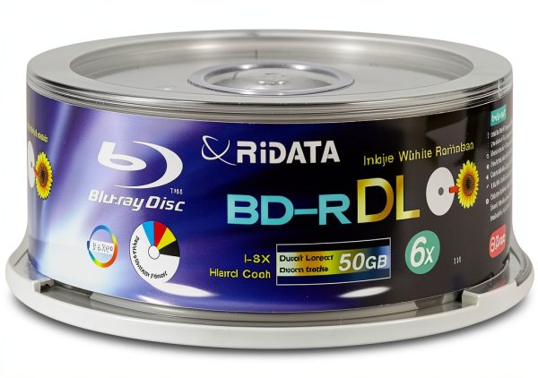 Ritek 50GB BD-R Discs 6X Writing Speed-0