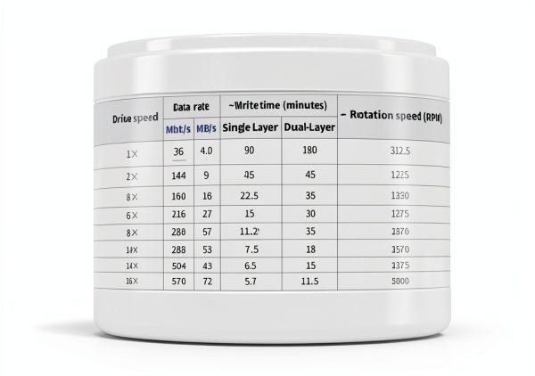 MAWFOZIN 50-Pack Blu-ray Discs 25GB Storage-6