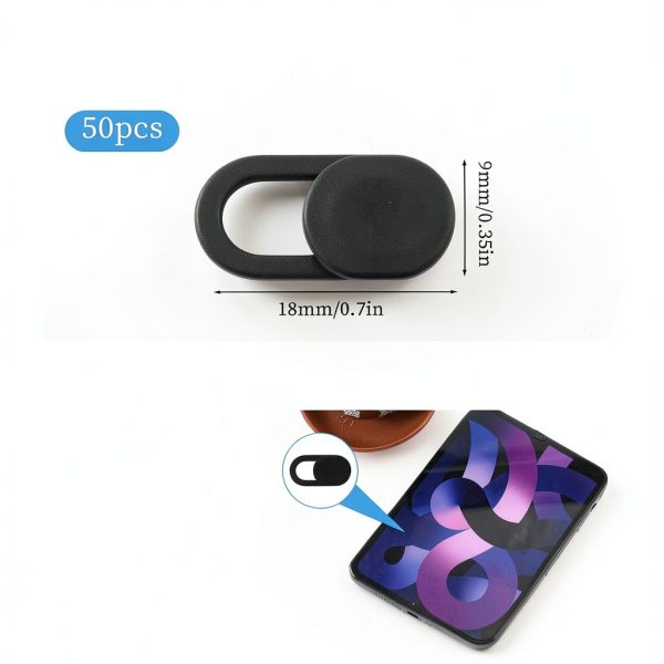 Webcam Cover QfwdfcTrenz ABS Slide for Laptops-1