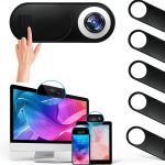 Webcam Cover BARTER KINGS Ultra Thin Black Slide-0