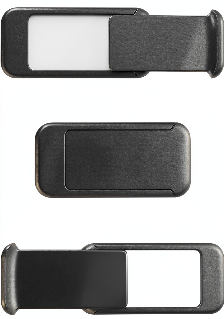 Cute Panda White camera privacy cover