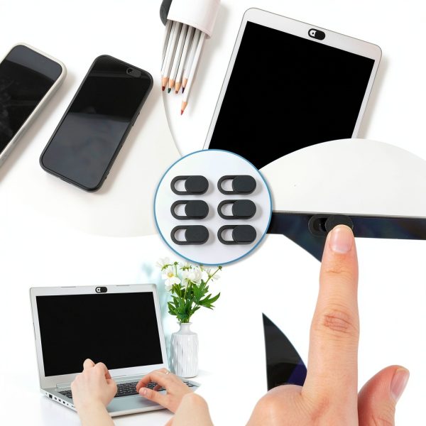 Webcam Cover QfwdfcTrenz ABS Slide for Laptops-6