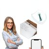 NXVX Webcam Cover Slide White Secure Privacy-4