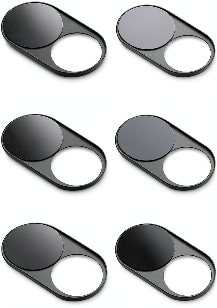 CloudValley magnetic webcam cover attached to a laptop