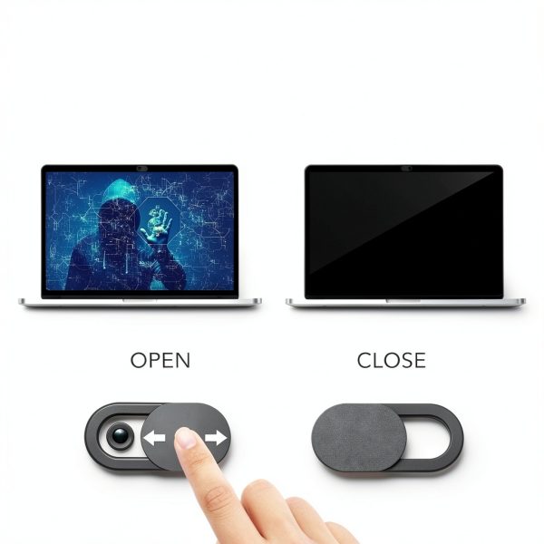 California JOS 9‑Pack Black Webcam Privacy Cover Large Medium Small-4