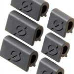 Gadget Ray Camera Privacy Cover 6 Pack TPU Flexible Lens Guard for-0