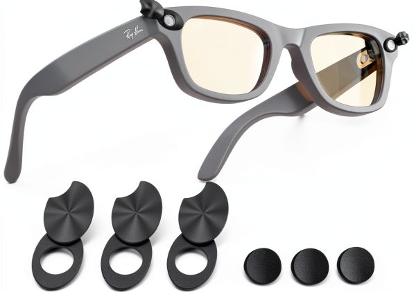MetaLens Privacy Cover for Smart Glasses – Flip Shutter & Foam Shield-0
