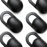 ZUCUCUC Webcam Privacy Cover Ultra Thin Black 6‑Piece Set for Laptops-0