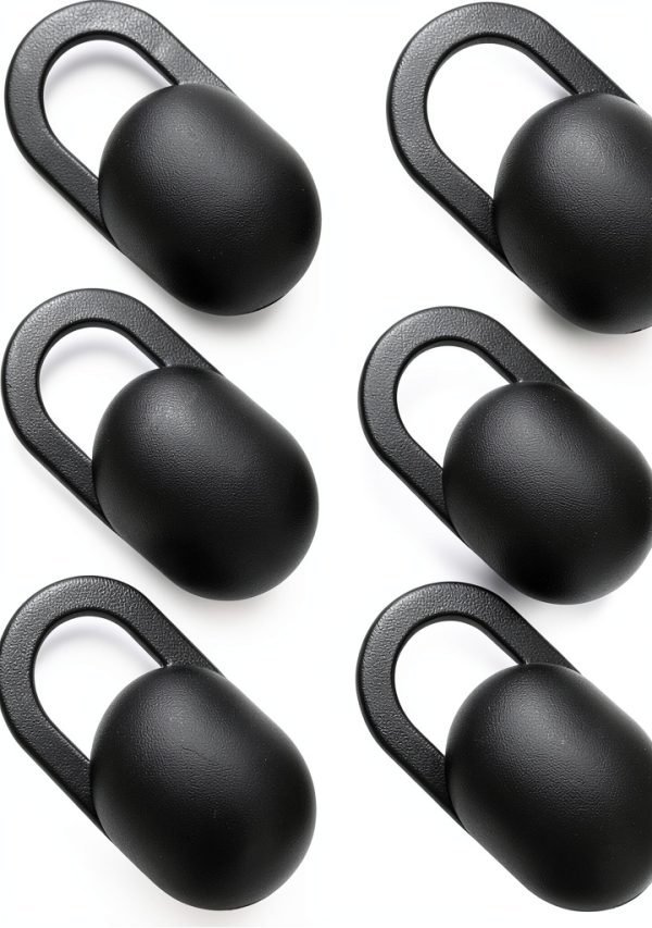 ZUCUCUC Webcam Privacy Cover Ultra Thin Black 6‑Piece Set for Laptops-0