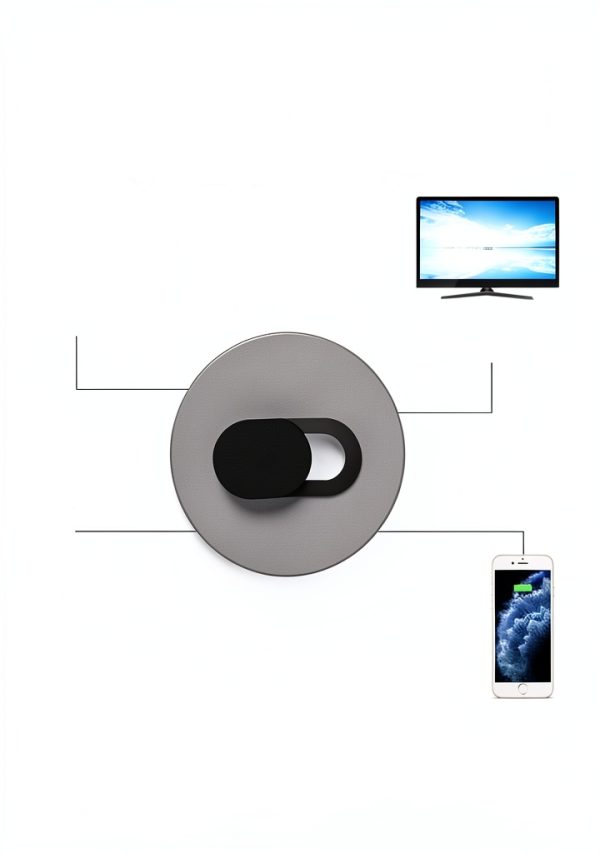 ZUCUCUC Webcam Privacy Cover Ultra Thin Black 6‑Piece Set for Laptops-4