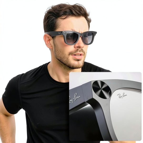 MetaLens Privacy Cover for Smart Glasses – Flip Shutter & Foam Shield-6