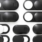 ZUCUCUC Laptop Camera Cover Black Small 6pcs Large 6pcs Anti‑Slip-0