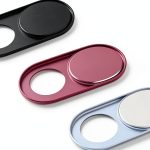 HKDGYHON Laptop Webcam Cover 3 Pack Silver/Black/Rose Gold Thin Slider-0