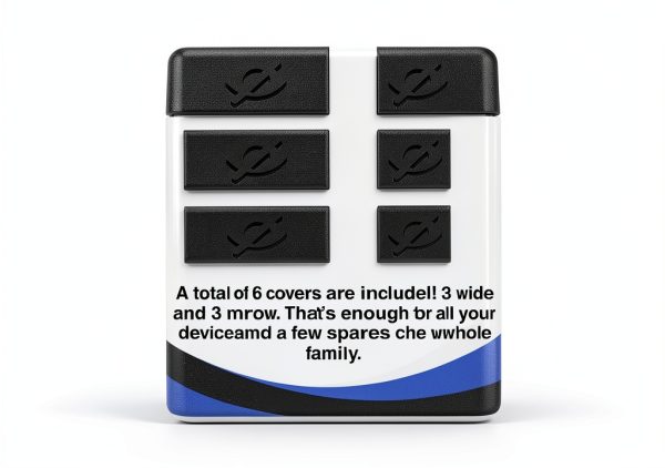 Gadget Ray Camera Privacy Cover 6 Pack TPU Flexible Lens Guard for-2