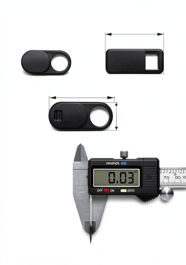 California JOS 9‑Pack Black Webcam Privacy Cover Large Medium Small-6