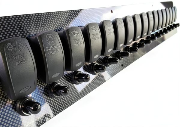 Carbon Fiber ABS Sheet for Boat Instrument Panels 24" x48x 1/8" or 3/16"-2